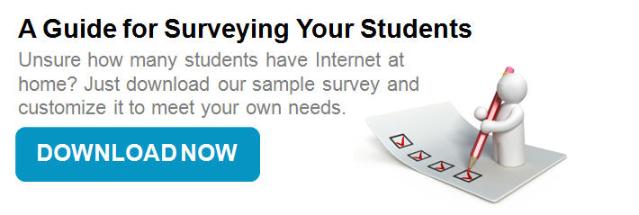 Survey Your Students for Internet at Home