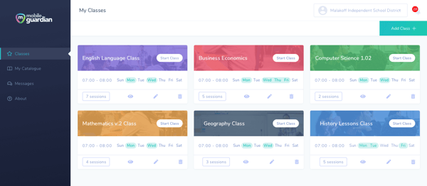 Kajeet MDM_Adding Classes