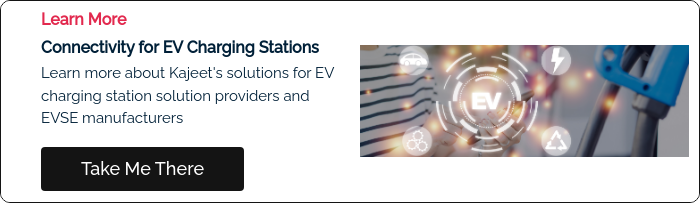 Learn More Connectivity for EV Charging Stations Learn more about Kajeet's solutions for EV charging station solution providers and EVSE manufacturers  